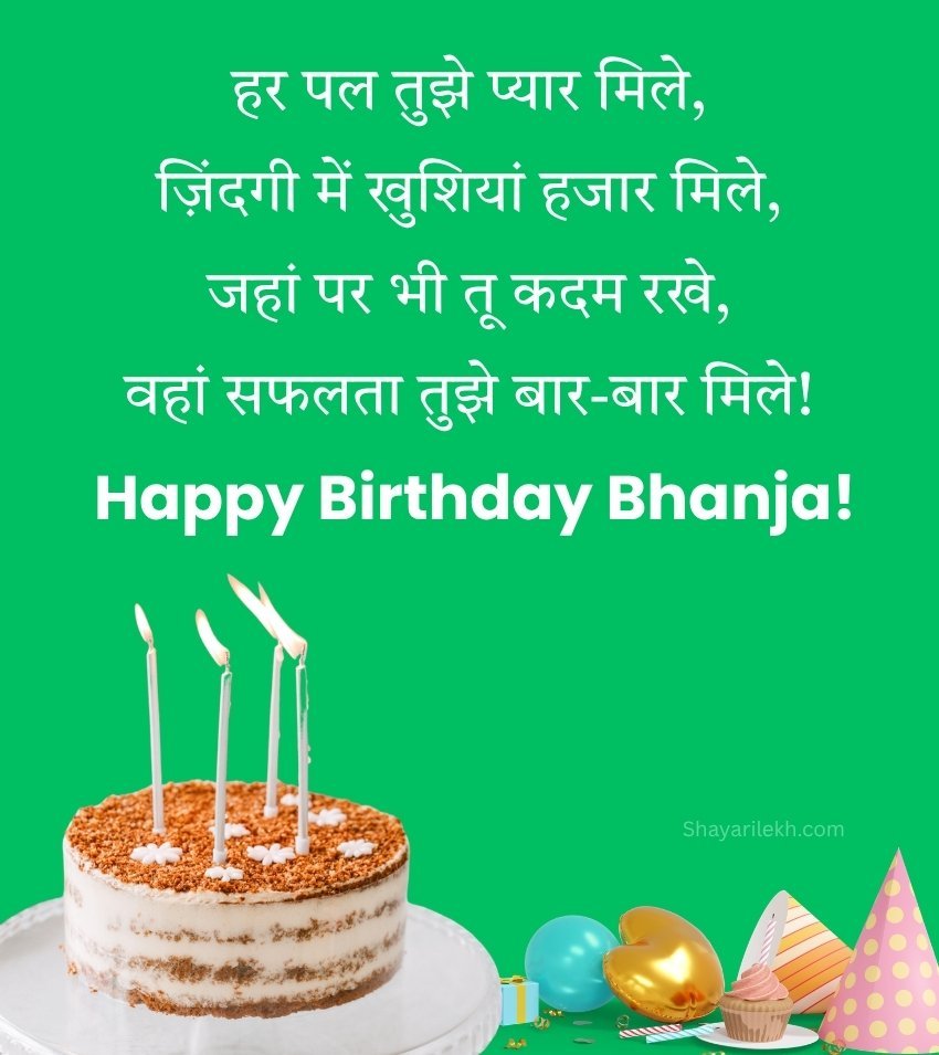 Birthday Wishes for Nephew in Hindi