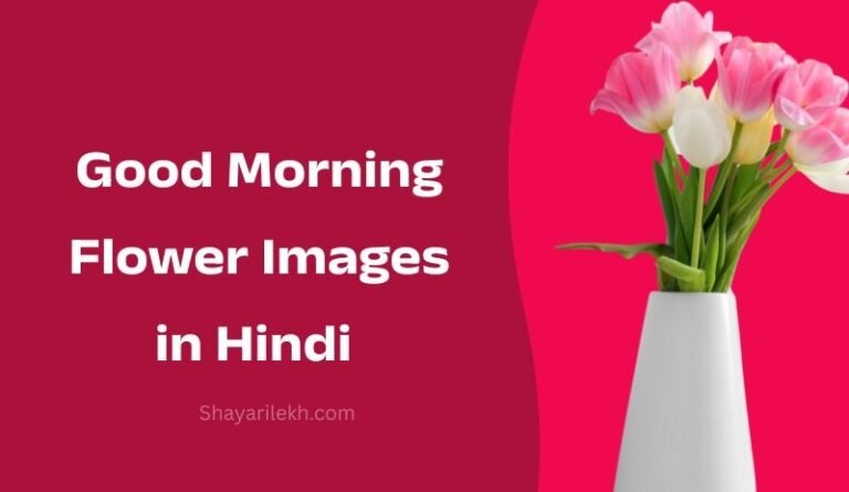 Good Morning Flowers Hindi