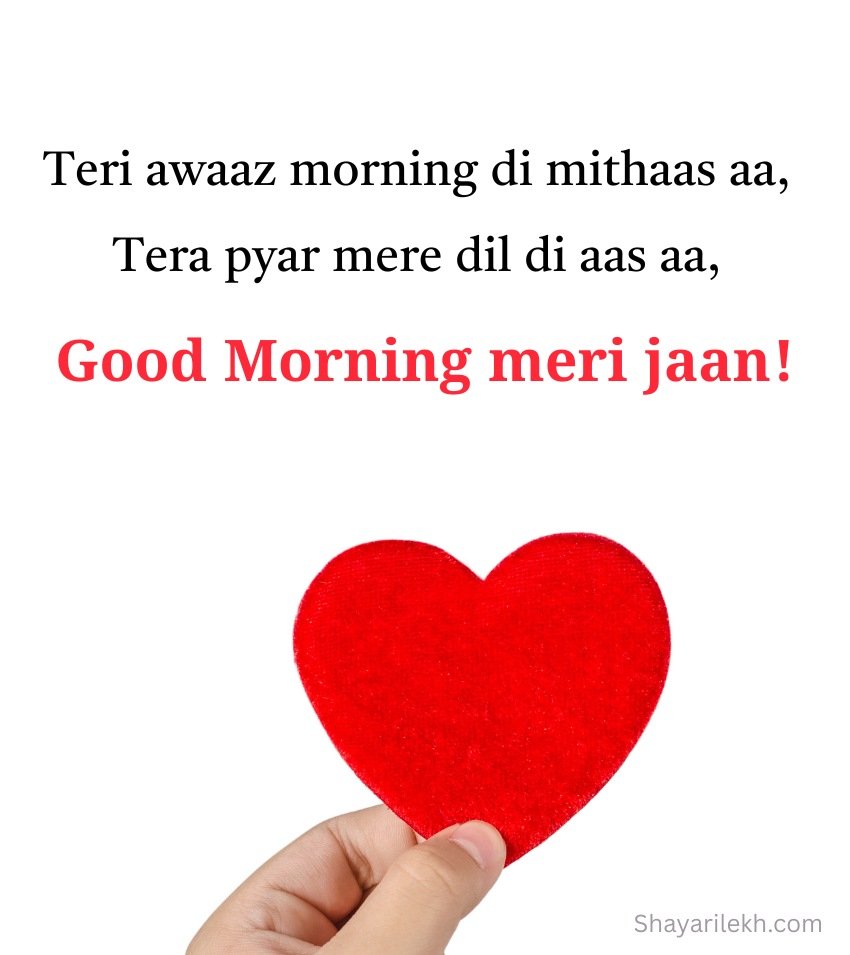 Good Morning Punjabi Love Quotes for Him