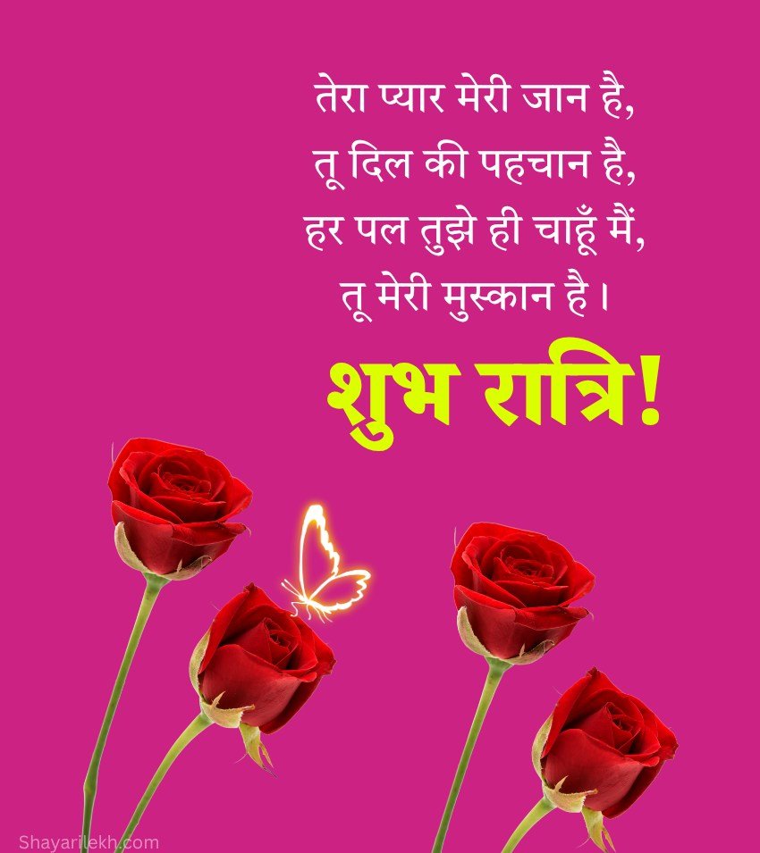 Love Romantic Shubh Ratri Pics Status