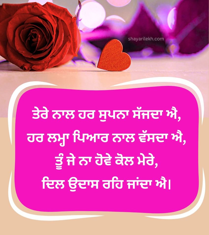 Punjabi Couple Shayari Love