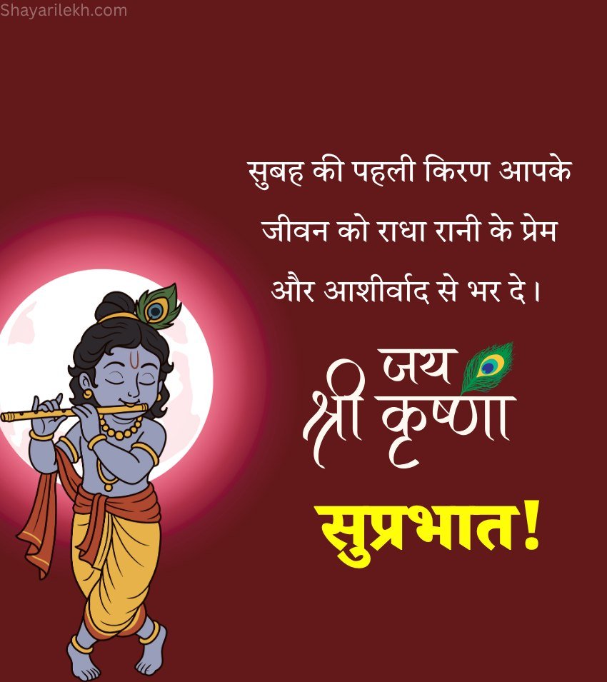 Radha Krishna Good Morning Quotes