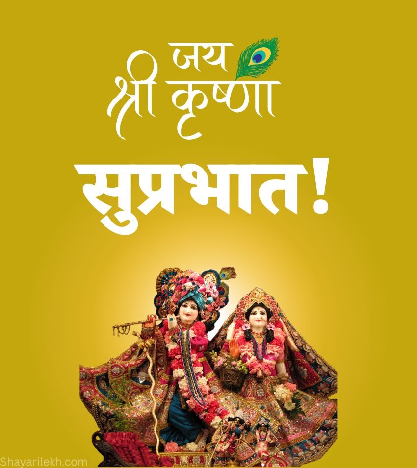 Good Morning Radha krishna Images