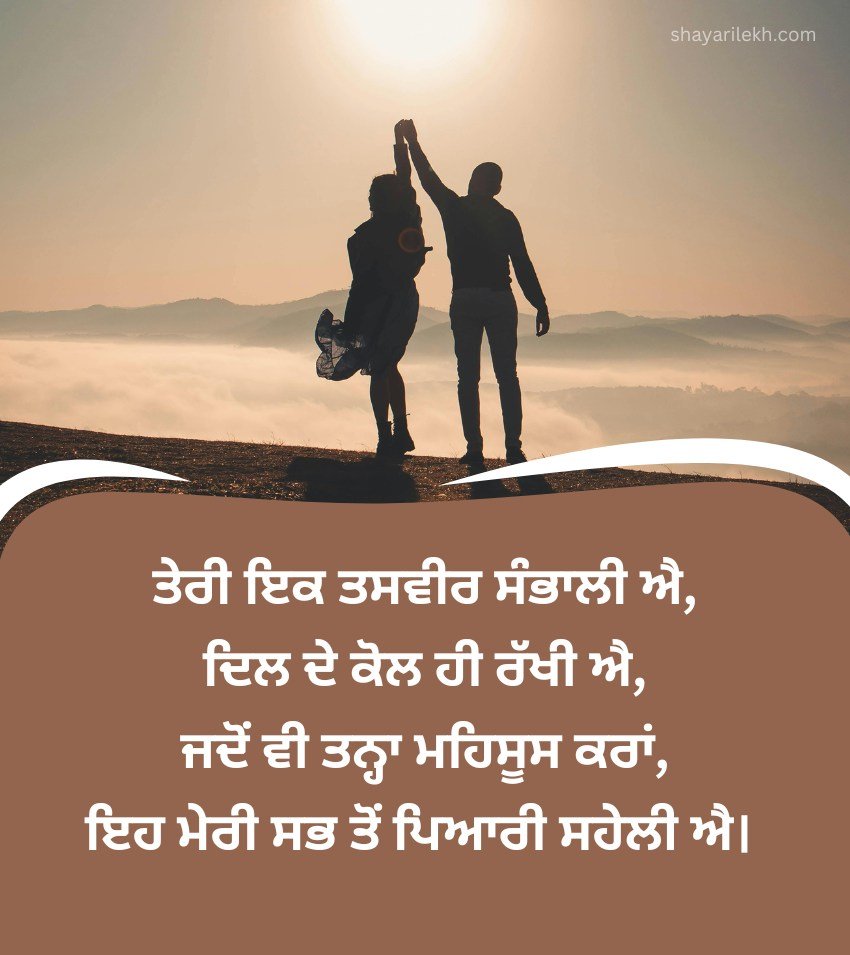 Unique Punjabi Love Shayari Lines For Couples