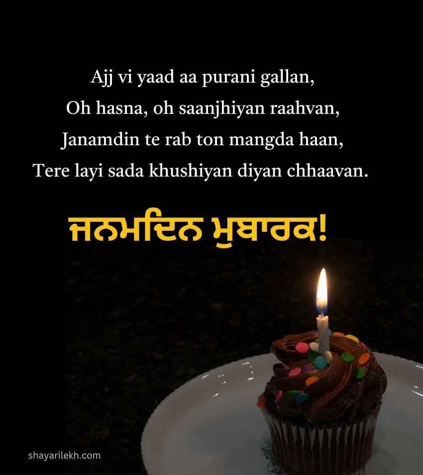 Birthday Greetings Message In Desi Punjabi