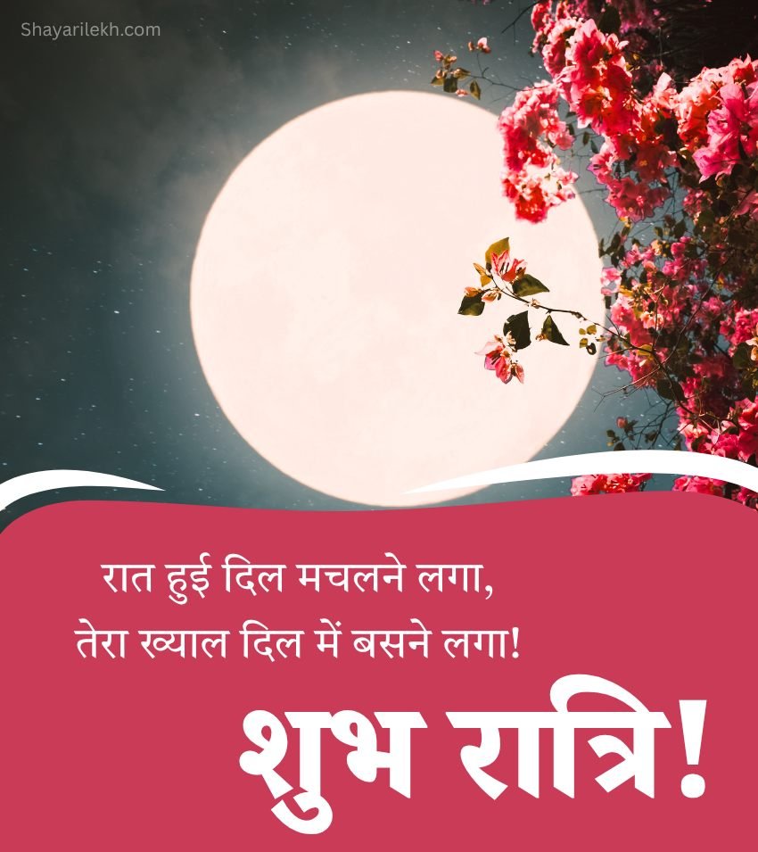 New Good Night Romantic Status Hindi