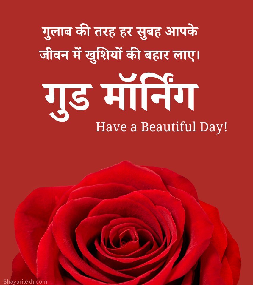 Good Morning Roses Captions Hindi For Instagram