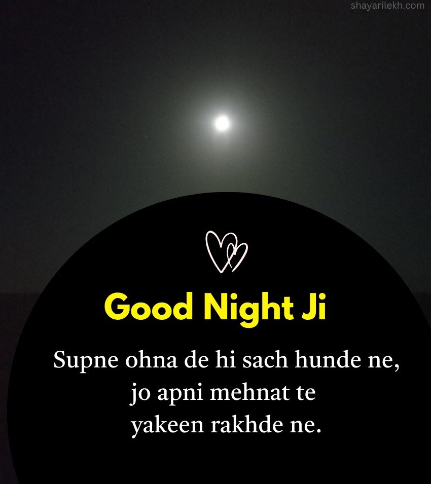 Latest Punjabi Good Night Status For Couples