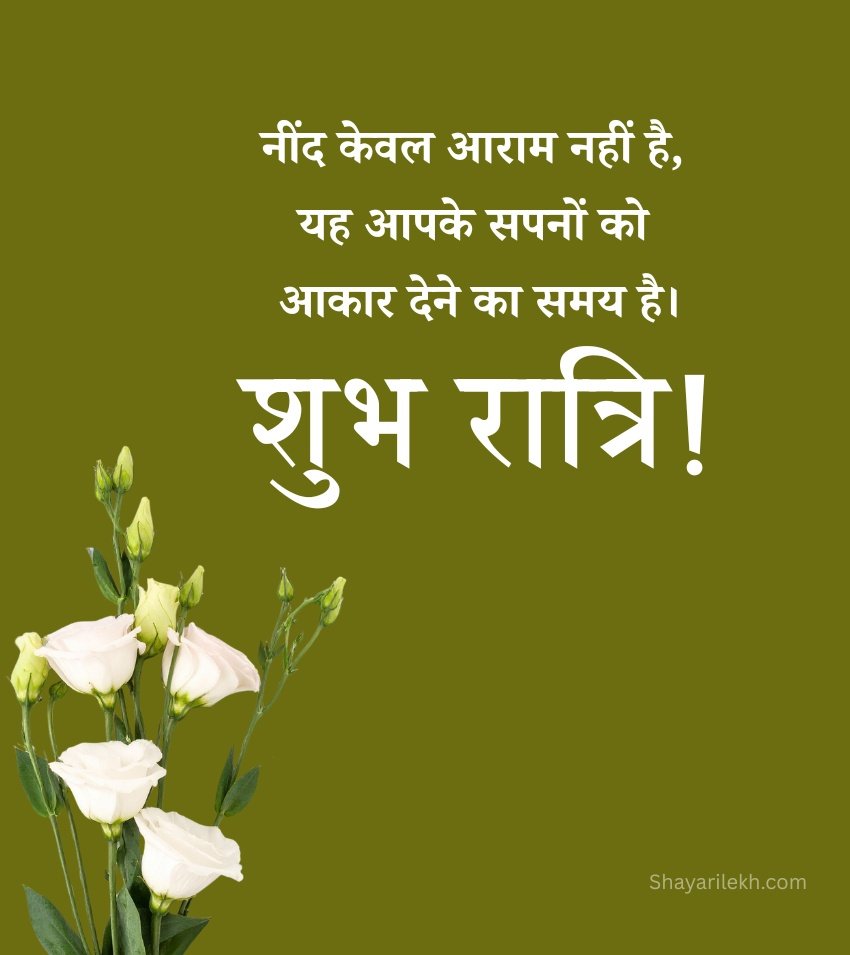 White Rose Good Night Photos Hindi