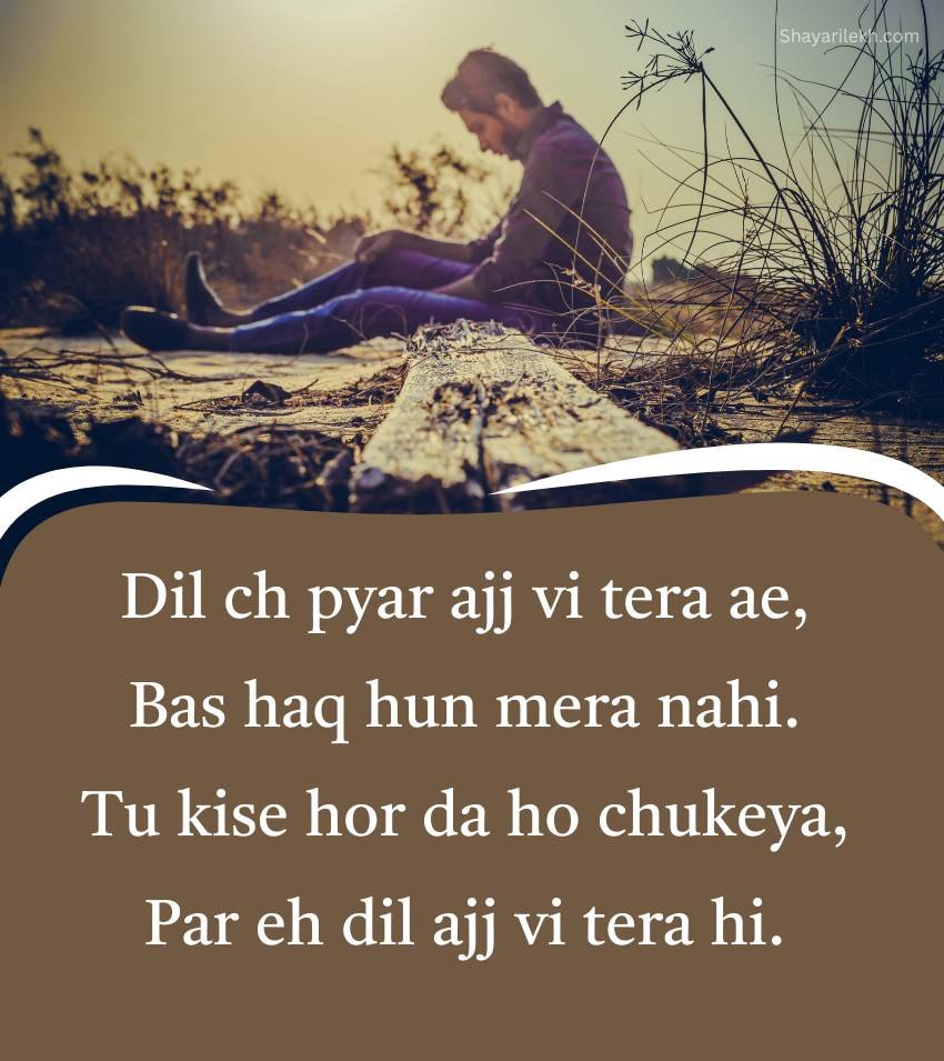 Punjabi Sad Life Shayari for Status