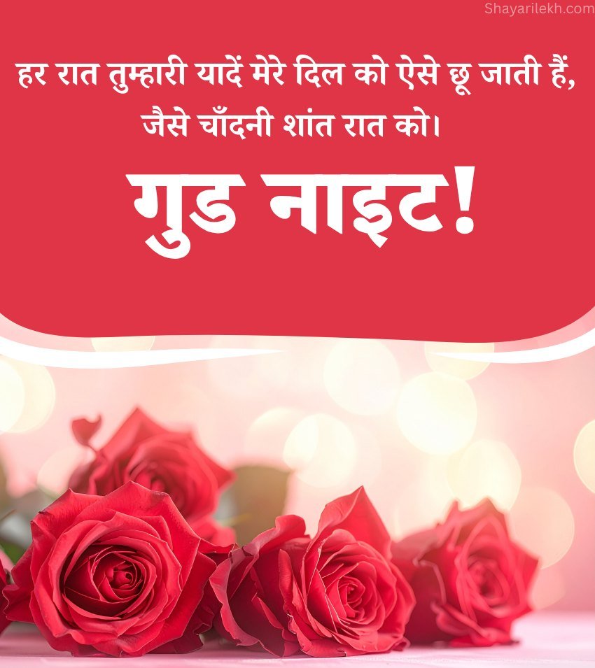 Love Good Night Quotes In Hindi