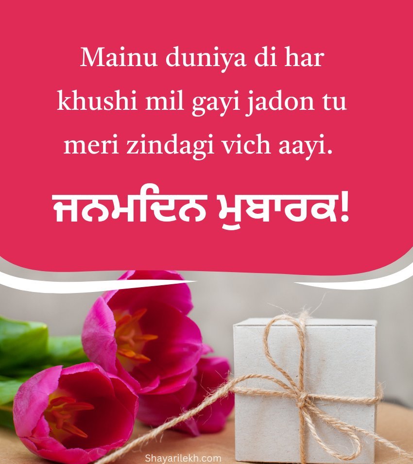 Heart Melting Birthday Quotes In Punjabi For Girlfriend