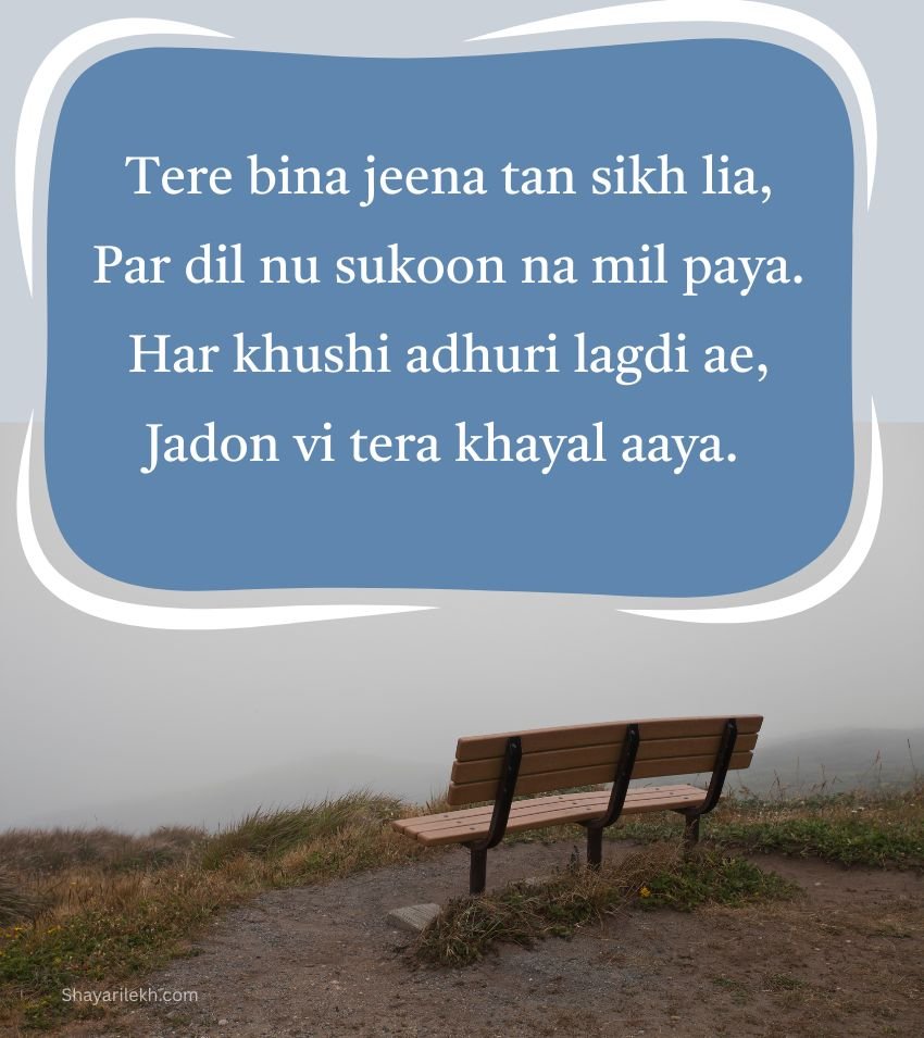 Heart Touching Punjabi Sad Breakup Shayari