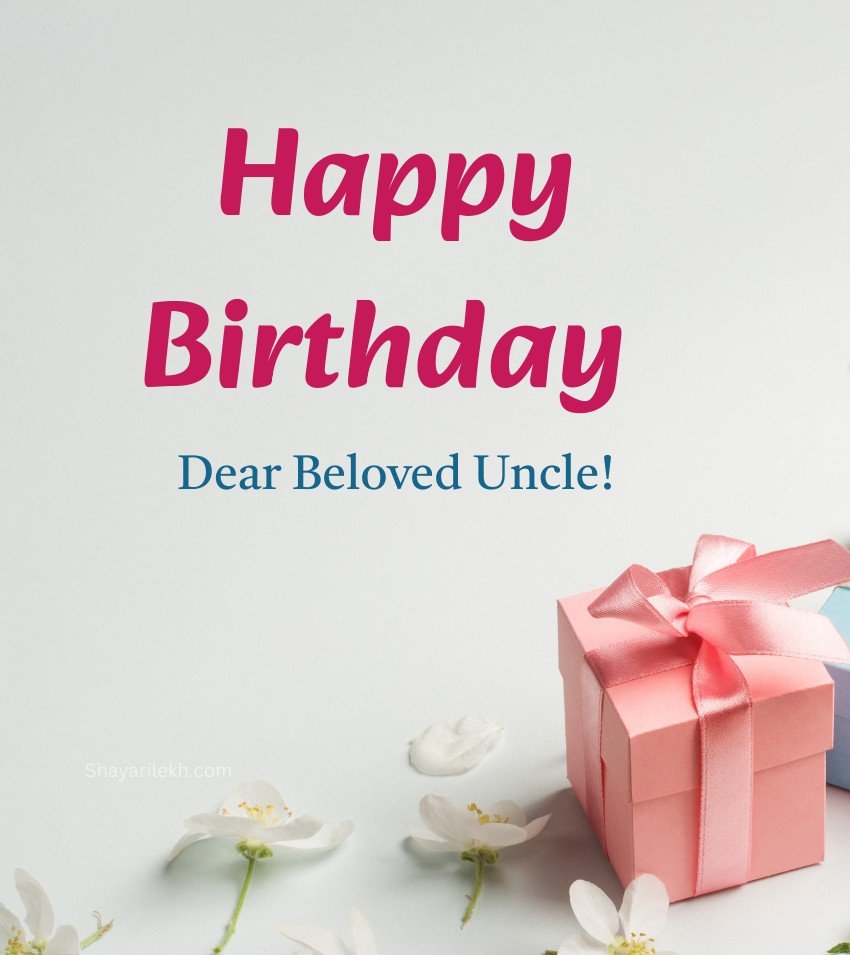 Birthday Wishes For Uncle In Hindi