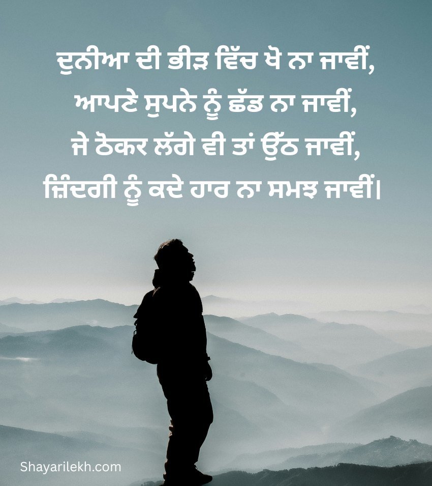 Sad Life Status Shayari In Punjabi Language