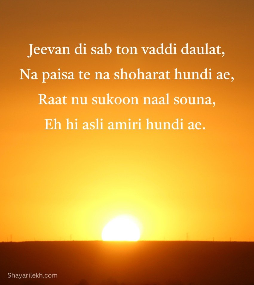 Desi Punjabi Zindagi Status Lines