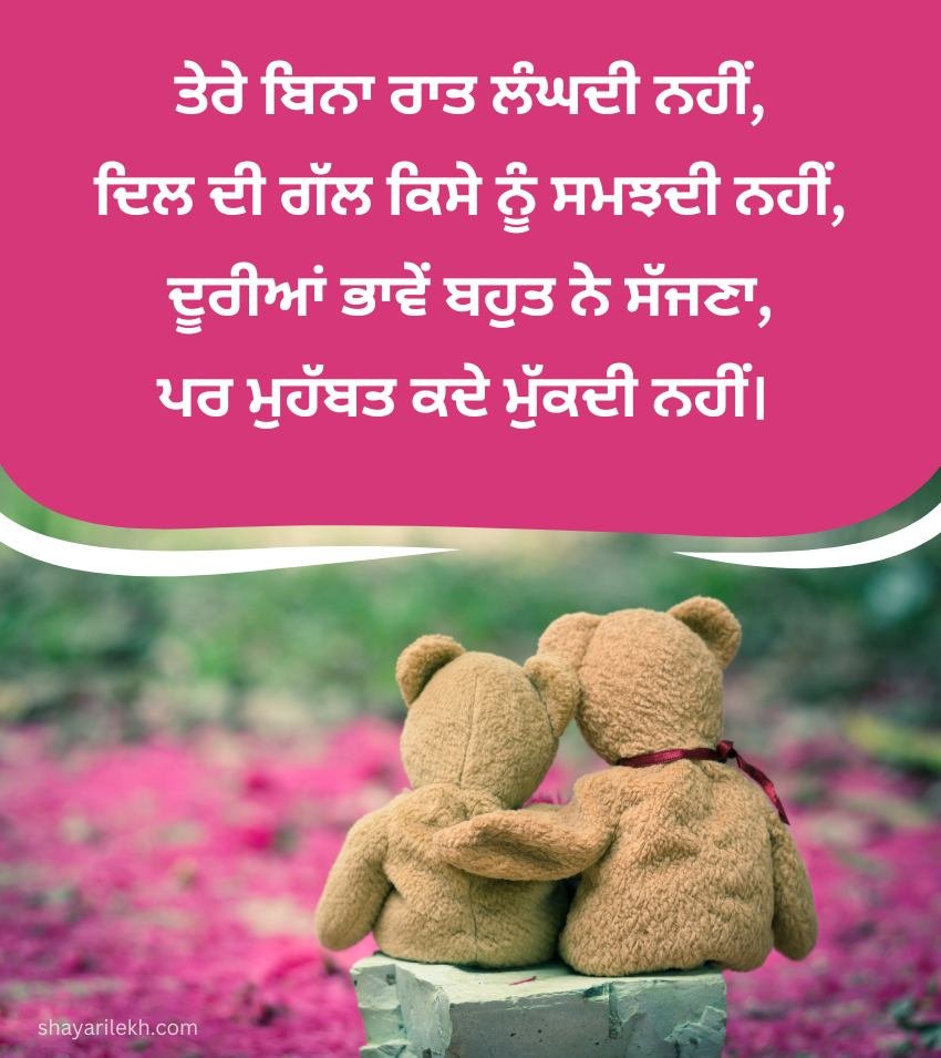 Romantic Punjabi Shayari For Couples