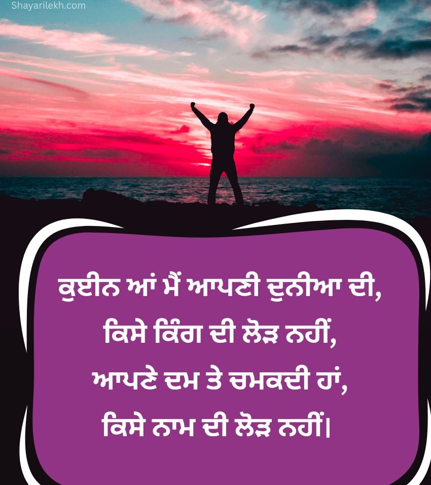 Stylish Punjabi Status With Attitude Quotes