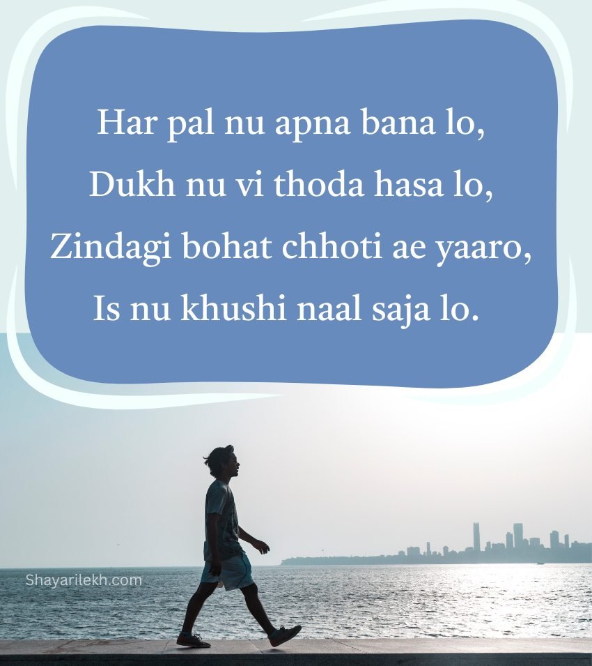 Punjabi Zindagi Status Shayari for Boys