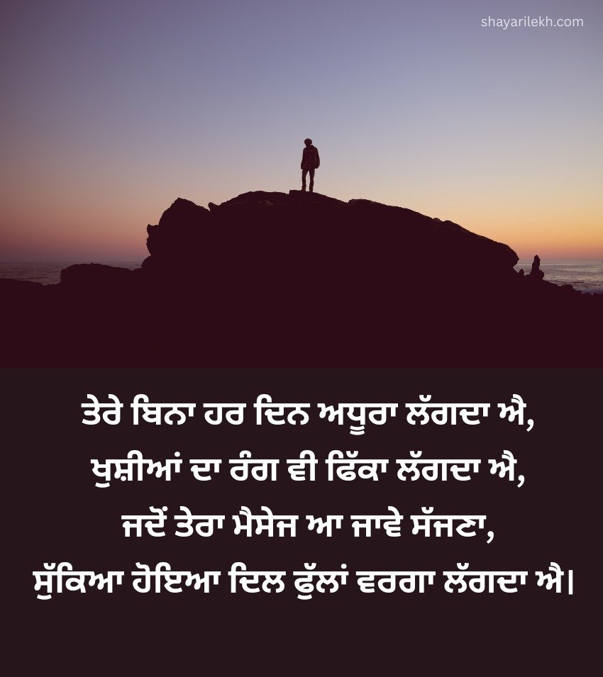 Heartfelt Punjabi Sad Quotes For Distance Relationship