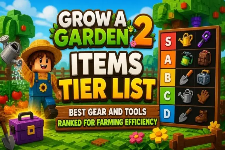 Grow a Garden 2 Items Tier List