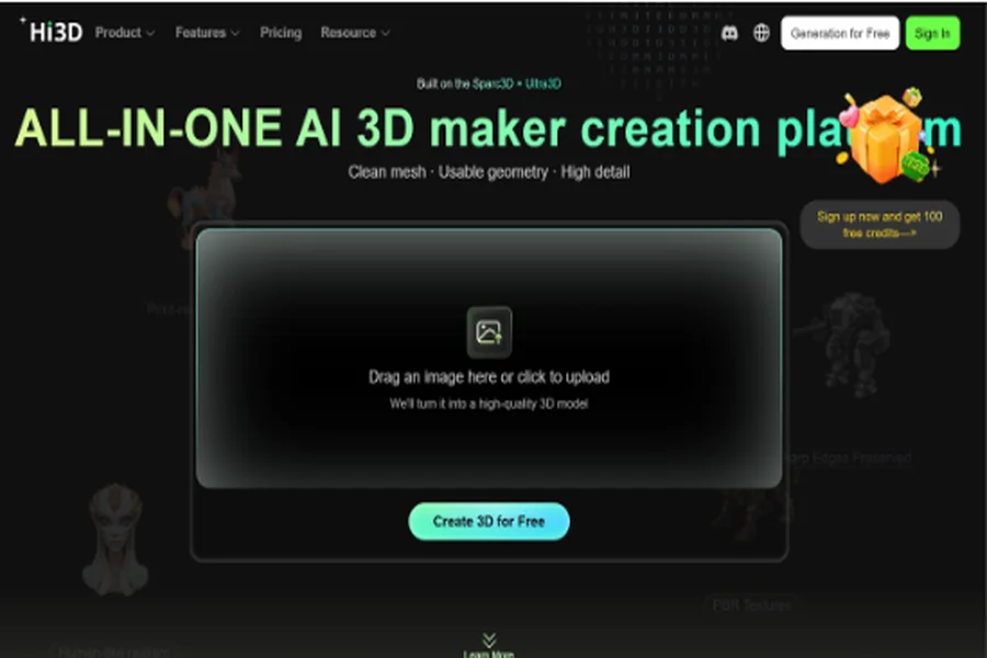 Hi3D V3.0: Redefining AI 3D Creation with Smarter Generation and Better Production Results